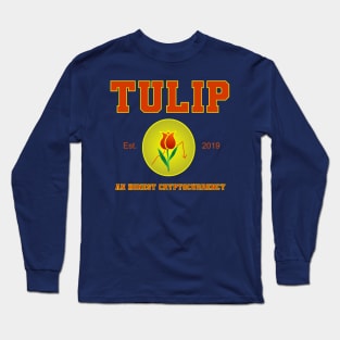 Tulip Cryptocurrency Long Sleeve T-Shirt